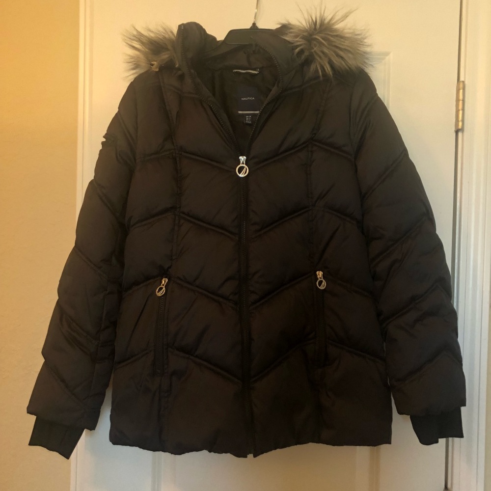 COPY - Nautica Puffer Jacket - removable hood